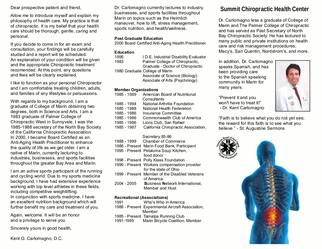 Summit Chiropratic Longevity Center