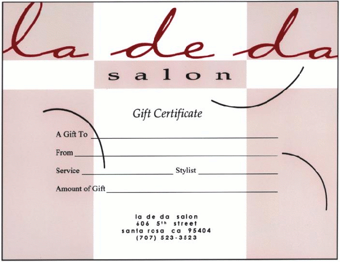 Vogue hair styles avaiilable.