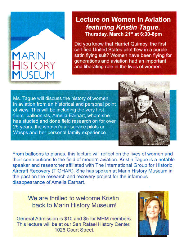 The history of women in aviation.